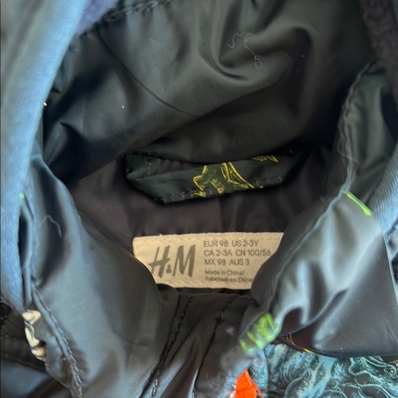 HM Kids Dinosaur Print Puffer Jacket - Picture 8 of 15